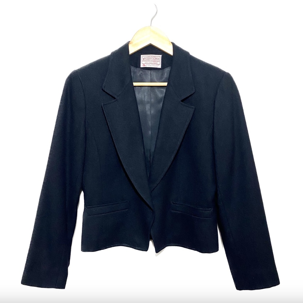 Vintage Pendleton Cropped Wool Blazer - image 2